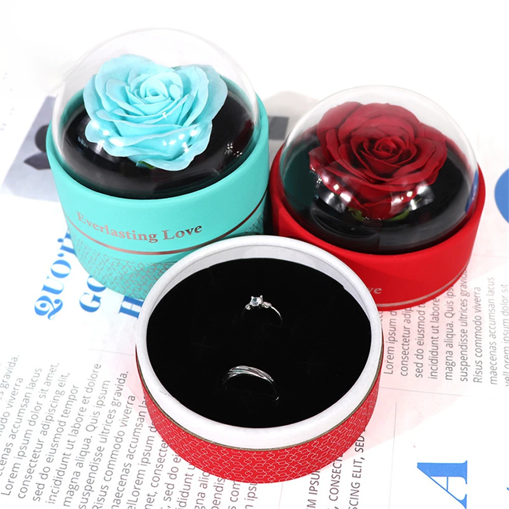 Beautiful Rose Cylindrical Gift Box Acrylic Round Transparent Gift Box Necklace Ring Earring Bracelet Bangle Jewelry Box
Beautiful Rose Cylindrical Gift Box Acrylic Round Transparent Gift Box Necklace Ring Earring Bracelet Bangle Jewelry Box