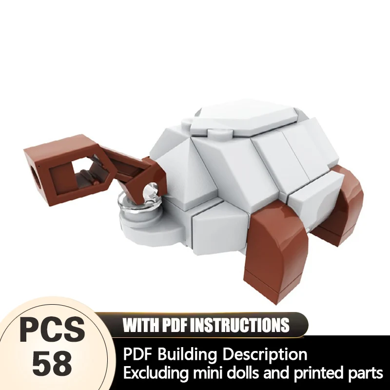 Creators Animal Series Model MOC Building Bricks Mecha Turtle Modular Technology Gifts Holiday Assemble Children Toys Suit
Creators Animal Series Model MOC Building Bricks Mecha Turtle Modular Technology Gifts Holiday Assemble Children Toys Suit