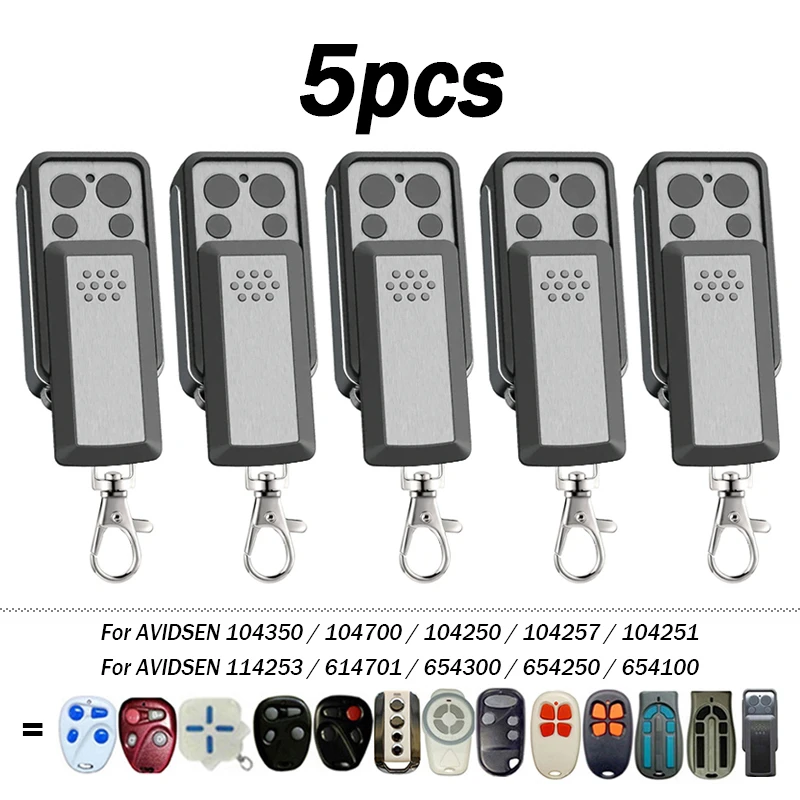 Новый пульт дистанционного управления для гаражных ворот AVIDSEN 114253 104700 104350 104257 104251 104250 614701 654250 654100 433,92 МГц
Новый пульт дистанционного управления для гаражных ворот AVIDSEN 114253 104700 104350 104257 104251 104250 614701 654250 654100 433,92 МГц