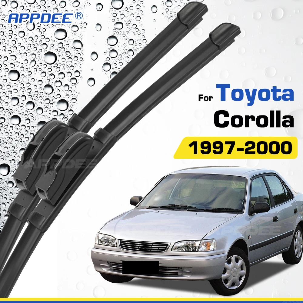 APPDEE для Toyota Corolla E110 1997-2000, силиконовые и резиновые щетки стеклоочистителя, щетки для лобового стекла, оконные щетки
APPDEE для Toyota Corolla E110 1997-2000, силиконовые и резиновые щетки стеклоочистителя, щетки для лобового стекла, оконные щетки