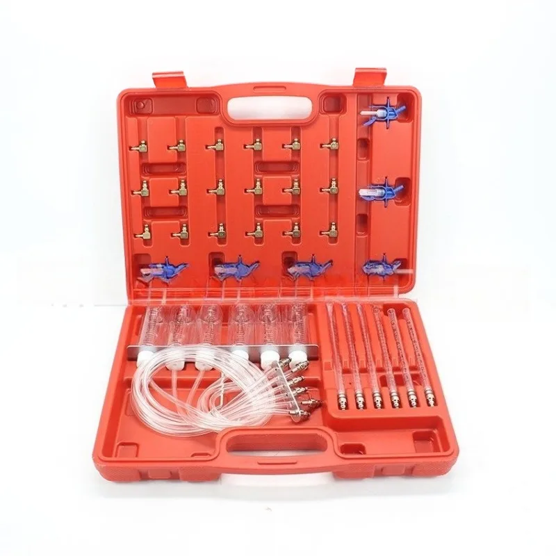 Diesel fuel injector flowmeter tool Auto repair Common rail system Oil return measuring instrument Fuel flow test
Diesel fuel injector flowmeter tool Auto repair Common rail system Oil return measuring instrument Fuel flow test