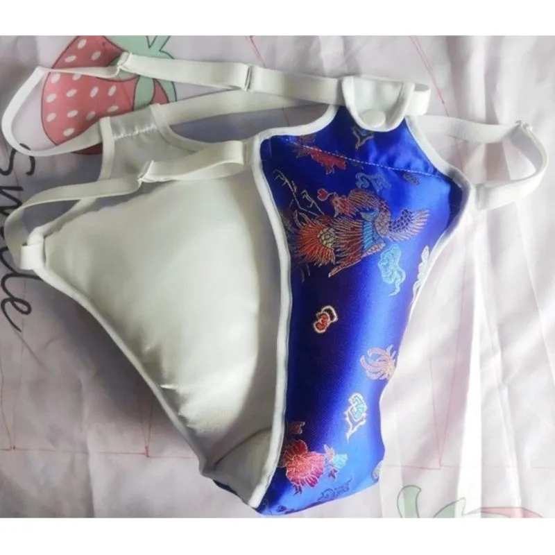 Handmake Man's Lace Trim T-briefs Cotton Blended Silky Touch Embroidery Thick Cotton Pad Thong Men's Underwear
Handmake Man's Lace Trim T-briefs Cotton Blended Silky Touch Embroidery Thick Cotton Pad Thong Men's Underwear