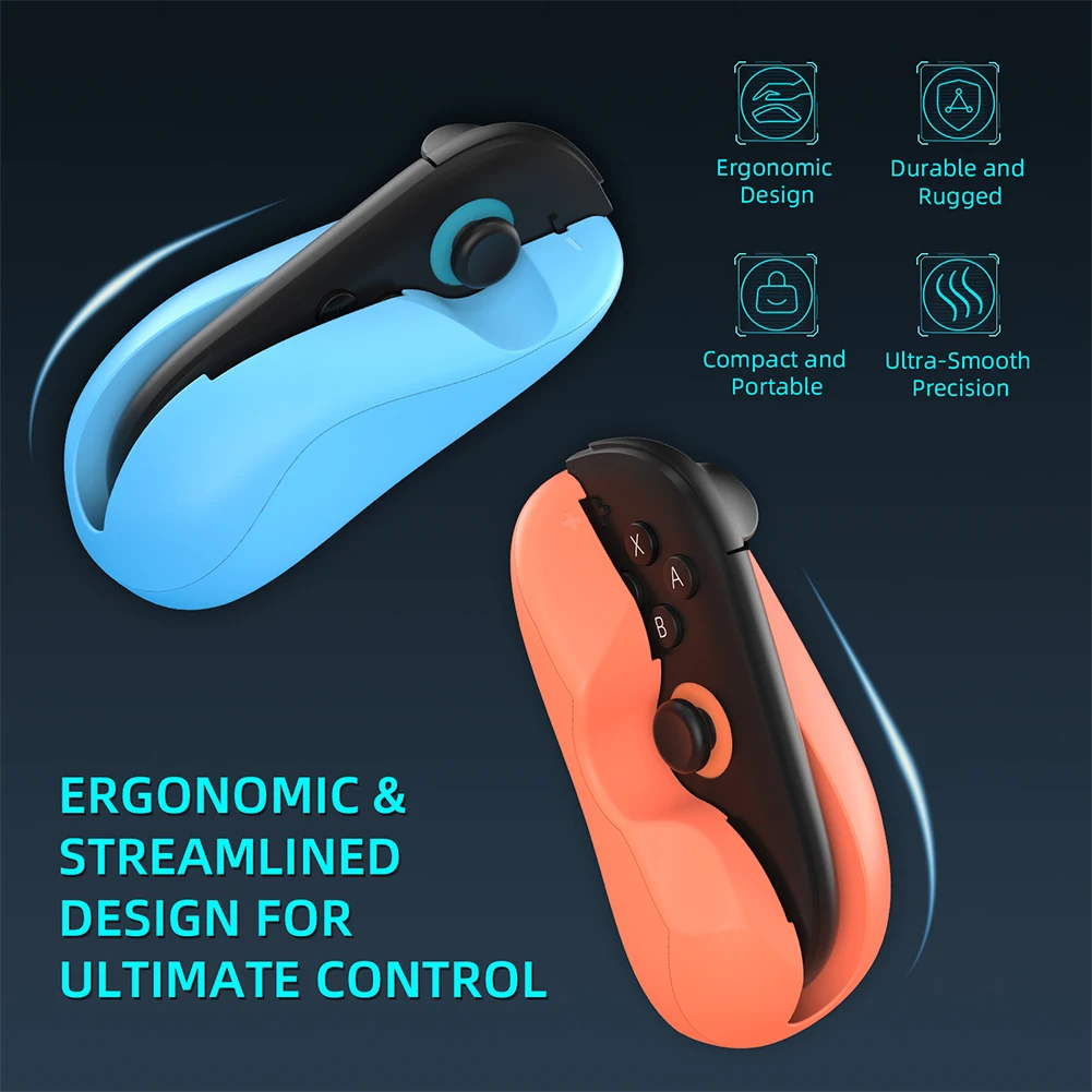 2pc Gaming Controller Mouse Ergonomic Left+Right Controller Bracket Stand Holder Handle Case for Nintendo for Switch 2 Accessori
2pc Gaming Controller Mouse Ergonomic Left+Right Controller Bracket Stand Holder Handle Case for Nintendo for Switch 2 Accessori