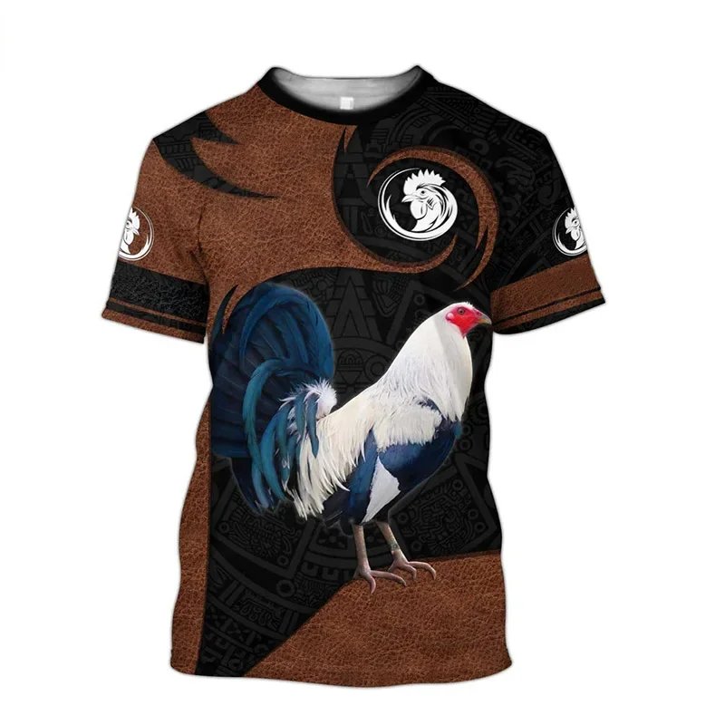 Men's T-Shirt For Men Clothing Unisex Rooster Graphic 3D Print Summer Top O-neck Short Sleeve Fashion Casual Tee Shirt
Men's T-Shirt For Men Clothing Unisex Rooster Graphic 3D Print Summer Top O-neck Short Sleeve Fashion Casual Tee Shirt