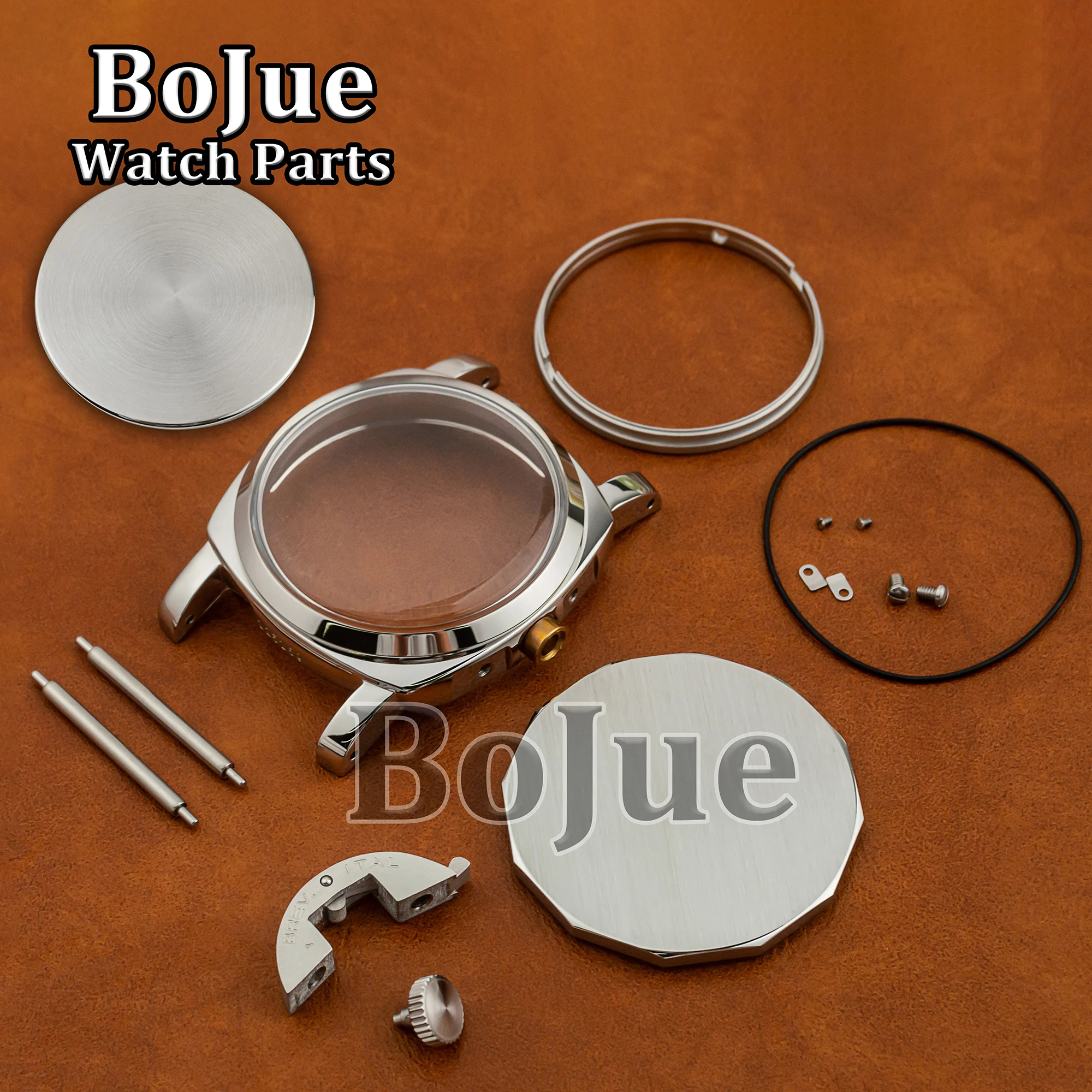 ETA6497 47mm Stainless Steel Watch Case Arcylic Glass Fit 6152 ST36 ETA6498 Manual Mechanical Movement Crown Guard Accessories
ETA6497 47mm Stainless Steel Watch Case Arcylic Glass Fit 6152 ST36 ETA6498 Manual Mechanical Movement Crown Guard Accessories
