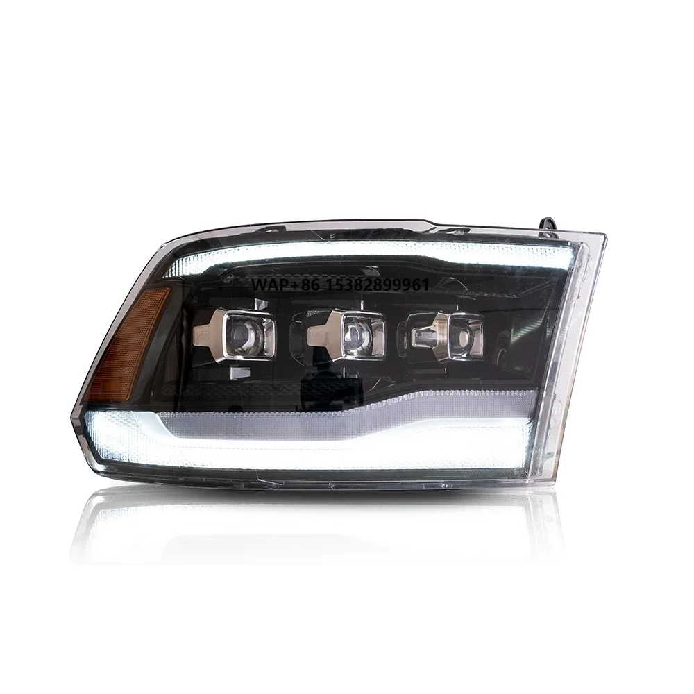 Car Front Lamps Assembly for Dodge Ram 1500 2009-2018 Upgrade LED Auto Headlight Projector Lens Plug and Play Accessories
Car Front Lamps Assembly for Dodge Ram 1500 2009-2018 Upgrade LED Auto Headlight Projector Lens Plug and Play Accessories