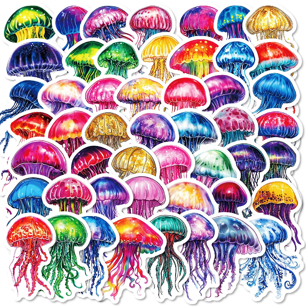 10/30/50pcs Cute Cartoon Colorful Jellyfish Stickers Funny Marine Organism Sticker Stationery Phone Luggage Decals for Kids Toy
10/30/50pcs Cute Cartoon Colorful Jellyfish Stickers Funny Marine Organism Sticker Stationery Phone Luggage Decals for Kids Toy