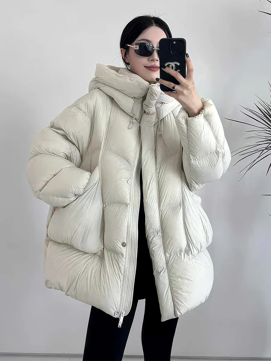 Women's Thiened White Du down Puffer Jaet Winter Coat Hooded Warm Sli Sweet Sle Regular Length No Brand
Women's Thiened White Du down Puffer Jaet Winter Coat Hooded Warm Sli Sweet Sle Regular Length No Brand