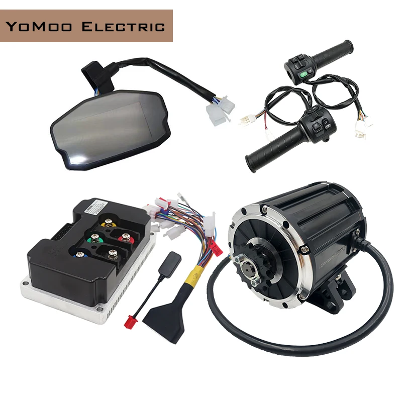 QS120 2000W 72H PMSM Mid Drive Motor With Fardriver ND72340 Controller, DKD Display, T08 Throttle For Electric Mopeds Motorcycle
QS120 2000W 72H PMSM Mid Drive Motor With Fardriver ND72340 Controller, DKD Display, T08 Throttle For Electric Mopeds Motorcycle