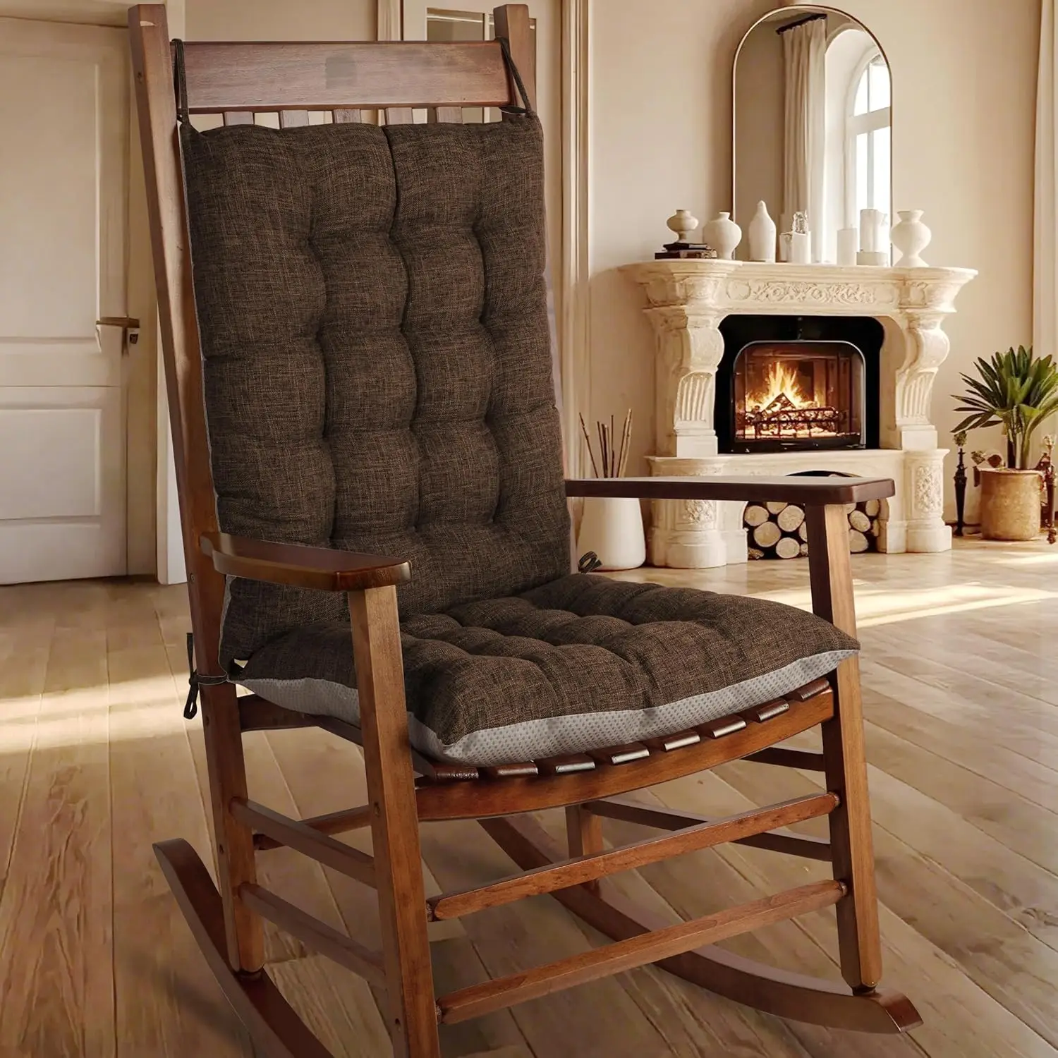 Non-Slip Rochair Cushion Extra Large Chair Pads With High Ba Linen Cushion For Rochair Set Of 2 Coffee
Non-Slip Rochair Cushion Extra Large Chair Pads With High Ba Linen Cushion For Rochair Set Of 2 Coffee