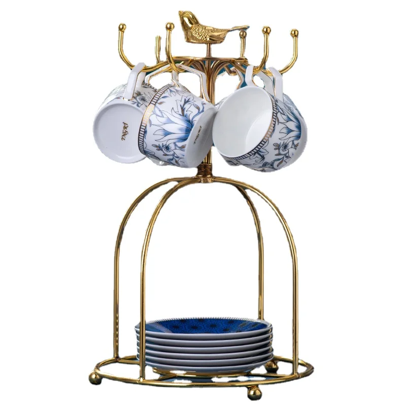 Bone China Afternoon Tea Set Exquisite Light Luxury Ceramic High-End Exquisite Tea Cup Luxury Household Coffee Set Set
Bone China Afternoon Tea Set Exquisite Light Luxury Ceramic High-End Exquisite Tea Cup Luxury Household Coffee Set Set