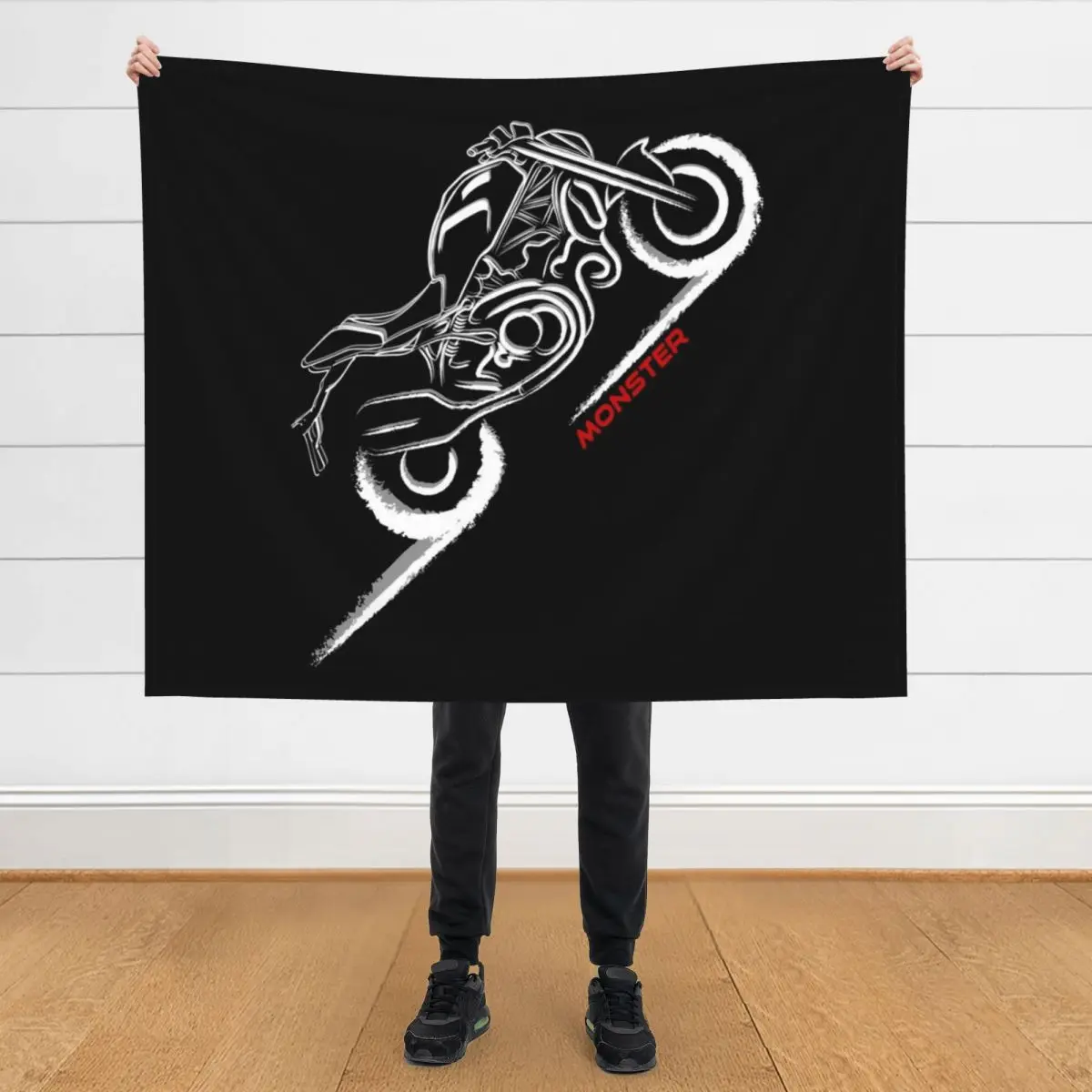 Monster Lover, on Dark Relayout for the Real Biker Throw Blanket valentine gift ideas Furrys Bed covers Blankets
Monster Lover, on Dark Relayout for the Real Biker Throw Blanket valentine gift ideas Furrys Bed covers Blankets