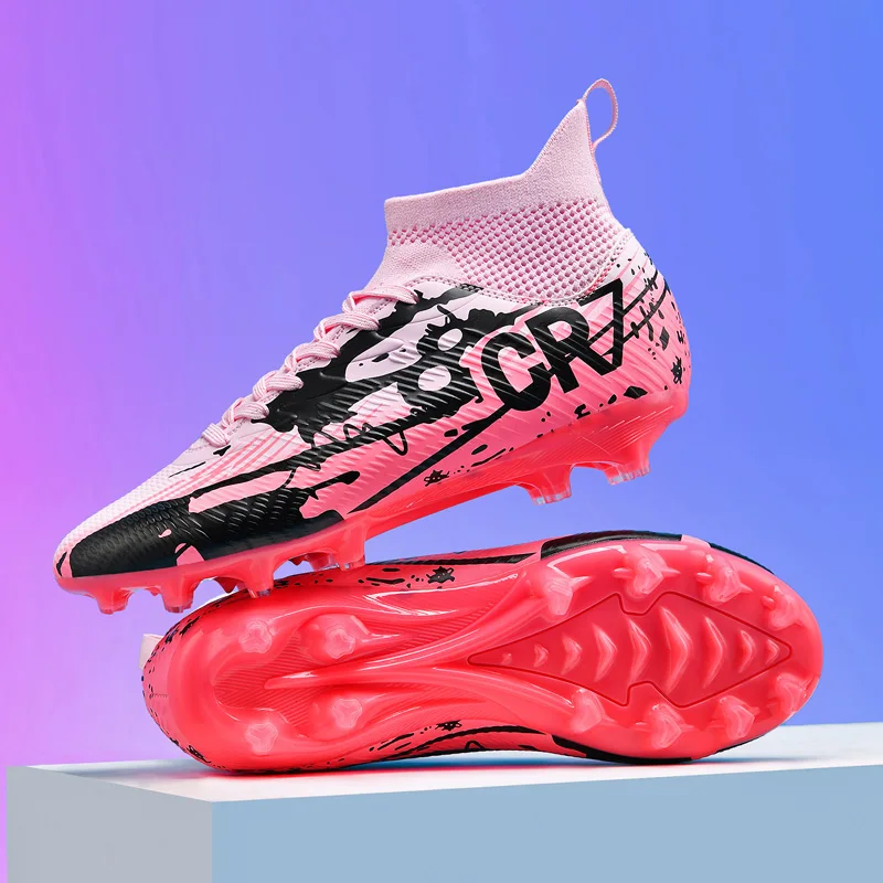 New Men Football Boots Long Spikes Ultralight Breathable Soccer Shoes Match Sneakers Indoor Cleats Training Drop Shipping
New Men Football Boots Long Spikes Ultralight Breathable Soccer Shoes Match Sneakers Indoor Cleats Training Drop Shipping