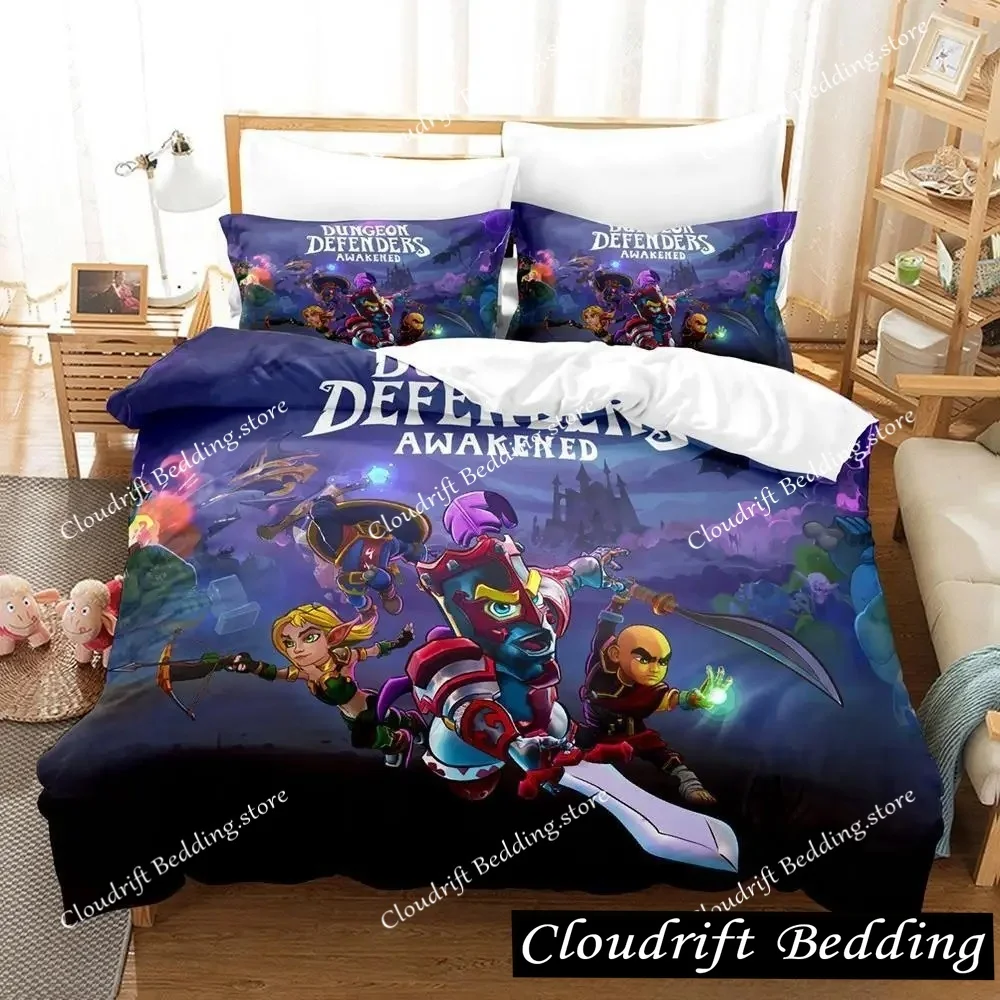 New 3d Printed Game Dungeon Defenders Bedding Set Cartoon Anime three-piece Set Adult Kid Bedroom Duvet Cover Sets Home Textiles
New 3d Printed Game Dungeon Defenders Bedding Set Cartoon Anime three-piece Set Adult Kid Bedroom Duvet Cover Sets Home Textiles