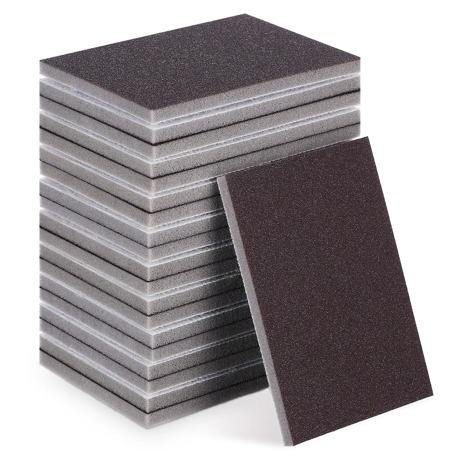20 Pcs Flocked Sponge Sandpaper Block Grinding Sander for Woodworking Polishing Pads 600 Grit
20 Pcs Flocked Sponge Sandpaper Block Grinding Sander for Woodworking Polishing Pads 600 Grit
