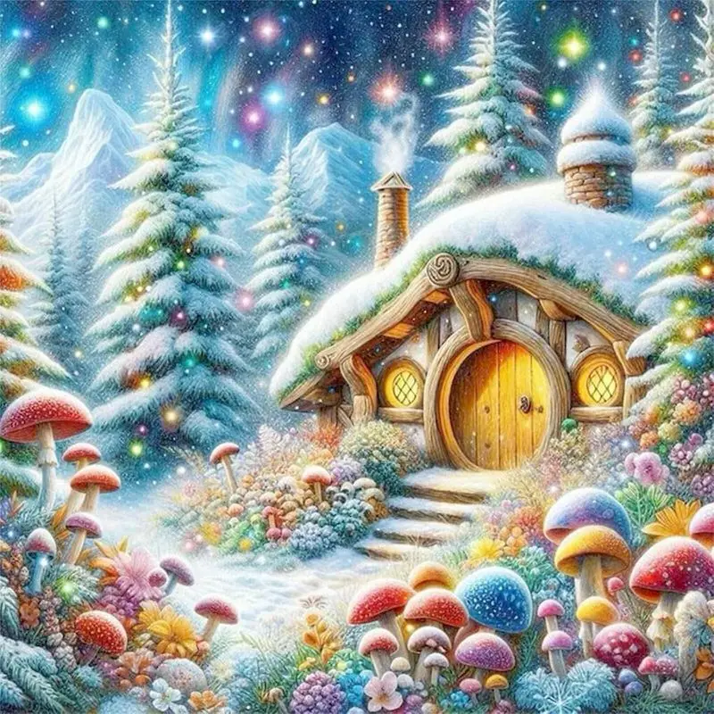 GATYZTORY Snow House Diamond Painting Kits Diy Gift Diy Making Kits Scenery Full Round/Square Craft Supplies Home Decor Artwork
GATYZTORY Snow House Diamond Painting Kits Diy Gift Diy Making Kits Scenery Full Round/Square Craft Supplies Home Decor Artwork