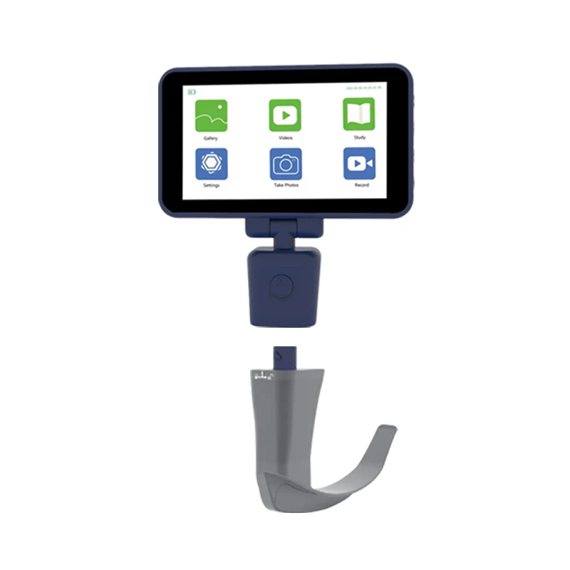 Металлический ручной ларингоскоп Портативный видеоларингоскоп с многоразовыми лезвиями
Металлический ручной ларингоскоп Портативный видеоларингоскоп с многоразовыми лезвиями