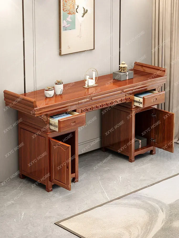 Walnut Solid Wood Offering Table Chinese Style God of Wealth Cabinet Rural Altar Household Eight Immortals Table
Walnut Solid Wood Offering Table Chinese Style God of Wealth Cabinet Rural Altar Household Eight Immortals Table