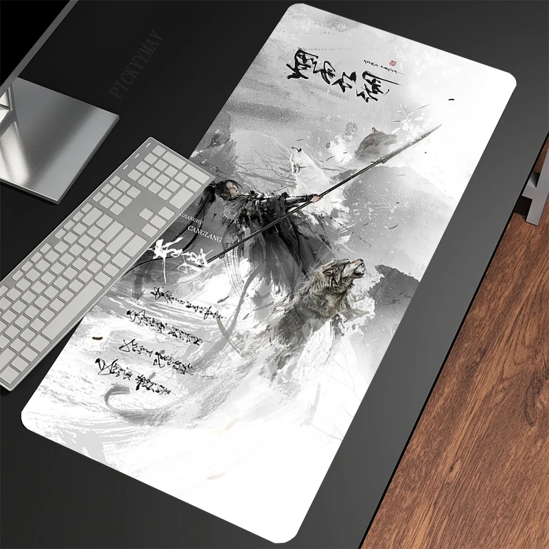 Chinese Style 80x30cm XXL Lock Edge Mousepads Large Gaming Mousepad Keyboard Mats Mouse Mat Beast Desk Pad For Gift Mouse Pads
Chinese Style 80x30cm XXL Lock Edge Mousepads Large Gaming Mousepad Keyboard Mats Mouse Mat Beast Desk Pad For Gift Mouse Pads