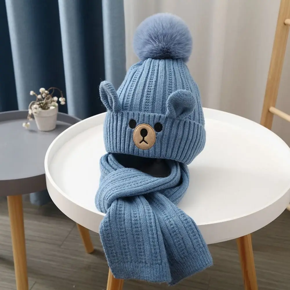 New Knitted Hat Scarf Sets Winter Warm Neck Warmer Knitted Cap Suit Cold Protection Windproof Children Knitted Hat Girl Boy
New Knitted Hat Scarf Sets Winter Warm Neck Warmer Knitted Cap Suit Cold Protection Windproof Children Knitted Hat Girl Boy