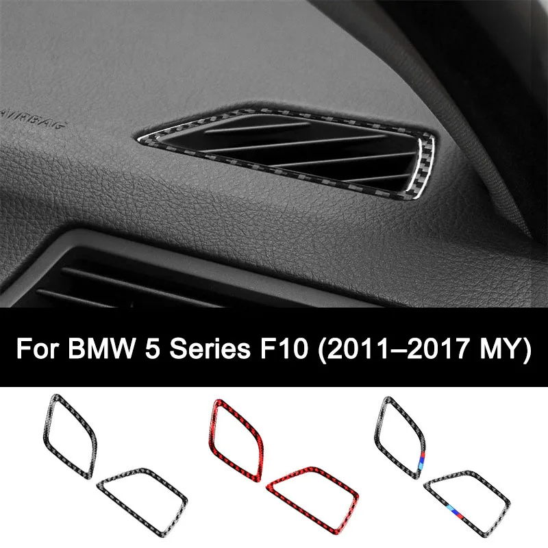 For BMW 5 Series F10 (2011–2017 MY) Premium Carbon Fiber Auto Dashboard Air Vent Frame Sticker, Personalized Auto Accessories
For BMW 5 Series F10 (2011–2017 MY) Premium Carbon Fiber Auto Dashboard Air Vent Frame Sticker, Personalized Auto Accessories