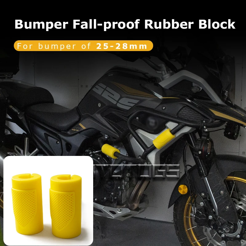 For BMW R1250GS F750gs F850gs Motorcycle 25mm-28mm Bumper Guard Protector Universal Rubber Ball Anti-fall Buffer Block Accessory
For BMW R1250GS F750gs F850gs Motorcycle 25mm-28mm Bumper Guard Protector Universal Rubber Ball Anti-fall Buffer Block Accessory