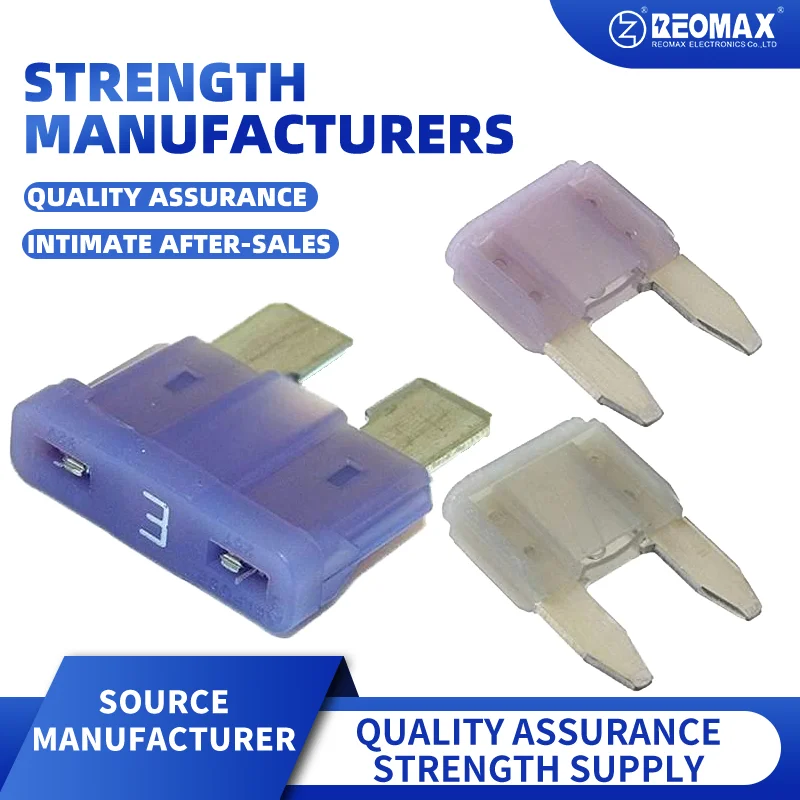 Small-size Medium-sized Auto (Car) Fuse 1A 2A 3A 4A 5A 7.5A 10A 15A 20A 25A 30A 35A 40A
Small-size Medium-sized Auto (Car) Fuse 1A 2A 3A 4A 5A 7.5A 10A 15A 20A 25A 30A 35A 40A