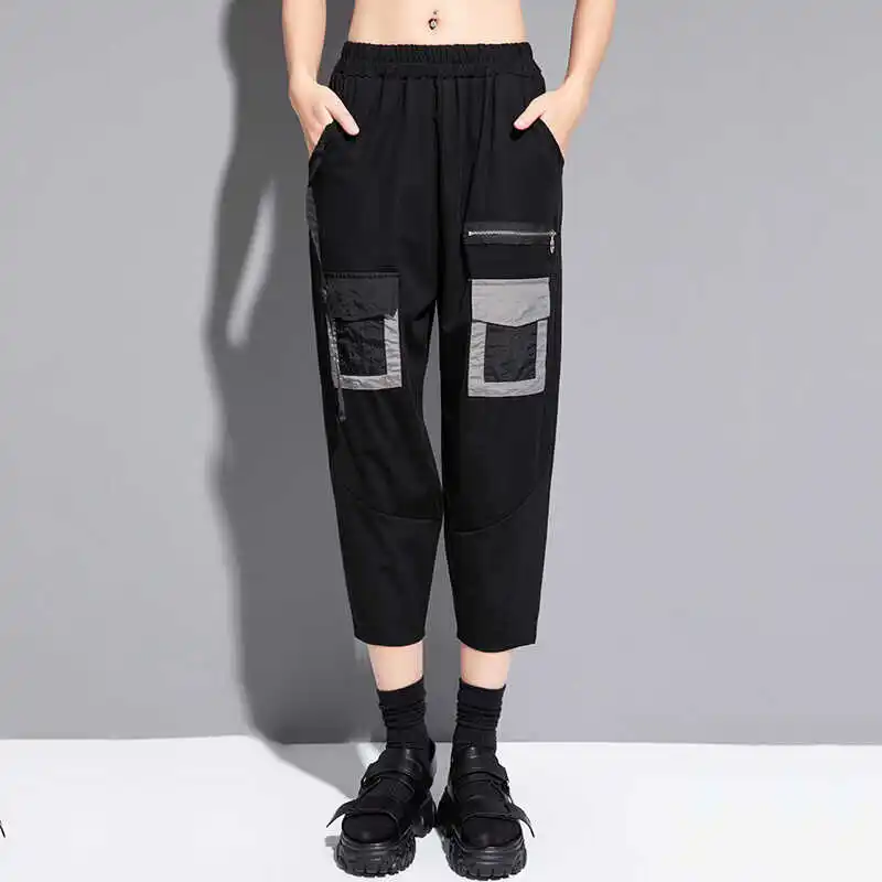 Street Style Harlan Pants Asymmetric Design Pocket 3D Effect Casual Slimming Summer New Arrival Seven-Foot Length
Street Style Harlan Pants Asymmetric Design Pocket 3D Effect Casual Slimming Summer New Arrival Seven-Foot Length