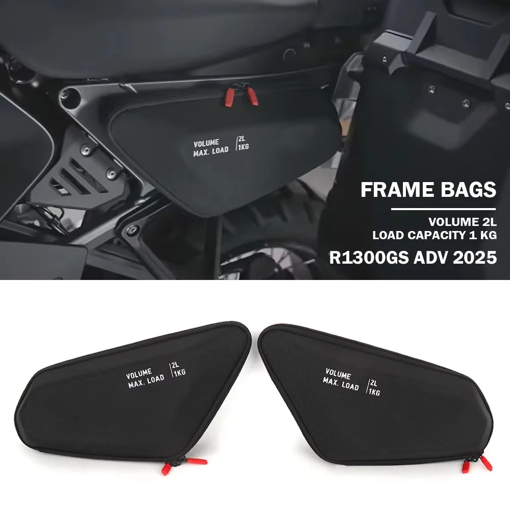 New For BMW R1300GS Adventure R 1300 GSA R1300 GS ADV 2024 2025 Motorcycle Side Frame Bag Storage Package Bags Waterproof Bag
New For BMW R1300GS Adventure R 1300 GSA R1300 GS ADV 2024 2025 Motorcycle Side Frame Bag Storage Package Bags Waterproof Bag