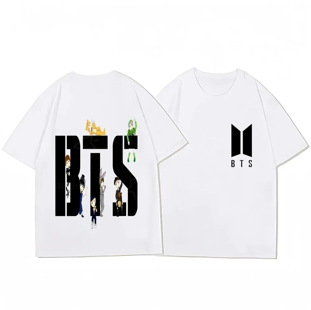 Y2K BTS BT21 Cartoon Print Family Matching T Shirts Casual Short Sleeve Top Parent-child Couple Cute Soft T-shirt for Daily Wear
Y2K BTS BT21 Cartoon Print Family Matching T Shirts Casual Short Sleeve Top Parent-child Couple Cute Soft T-shirt for Daily Wear