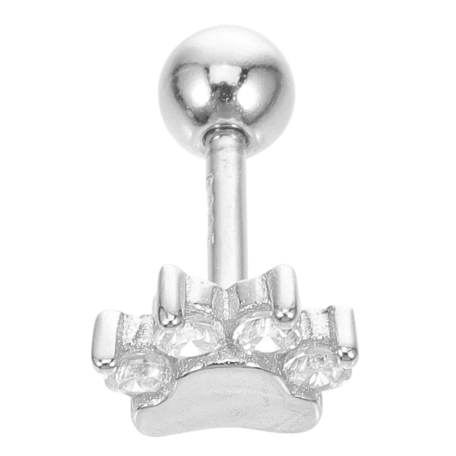 Dog Paw Tiny S925 Sterling Silver Hypoallergenic Rhinestones Studs Dog Paw Earrings For Women Women Accessories Gift
Dog Paw Tiny S925 Sterling Silver Hypoallergenic Rhinestones Studs Dog Paw Earrings For Women Women Accessories Gift