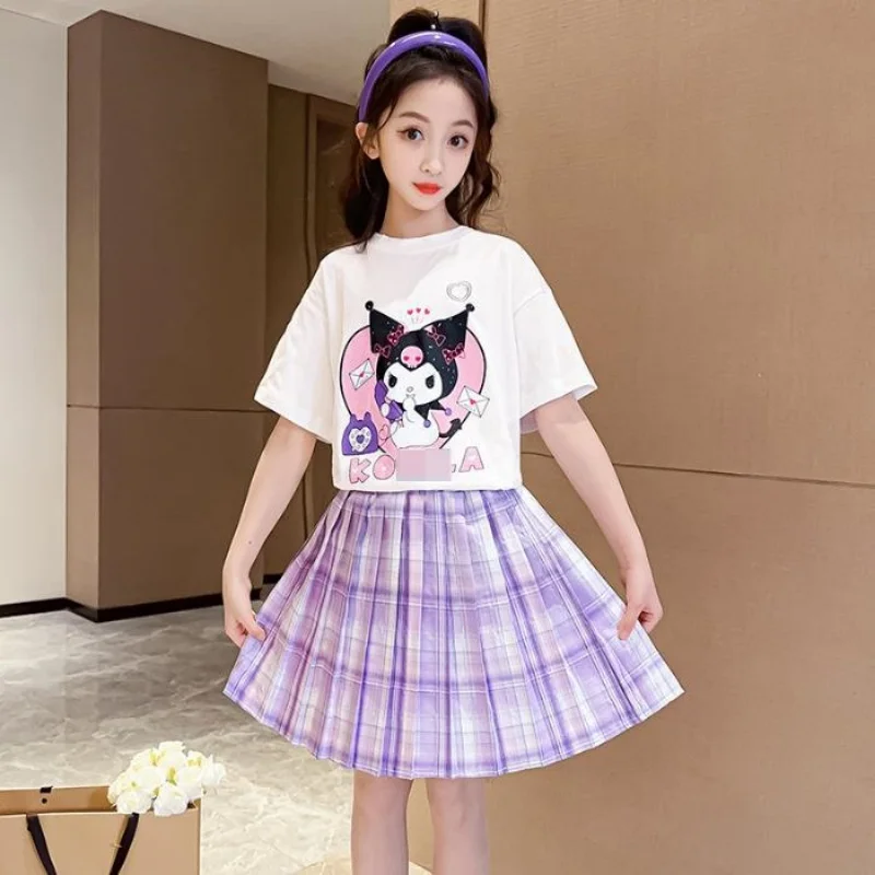 Plaid Skirt Girl Clothing Girls Clothes Sets for Children Children's Kids Mother
Plaid Skirt Girl Clothing Girls Clothes Sets for Children Children's Kids Mother