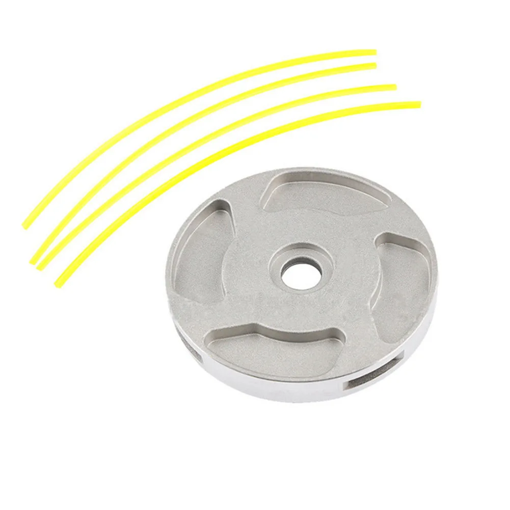 Lawn Mower Accessory Mowing Head Aluminum Alloy Durable Lightweight Round Shape Silver Weight 165g High Quality
Lawn Mower Accessory Mowing Head Aluminum Alloy Durable Lightweight Round Shape Silver Weight 165g High Quality