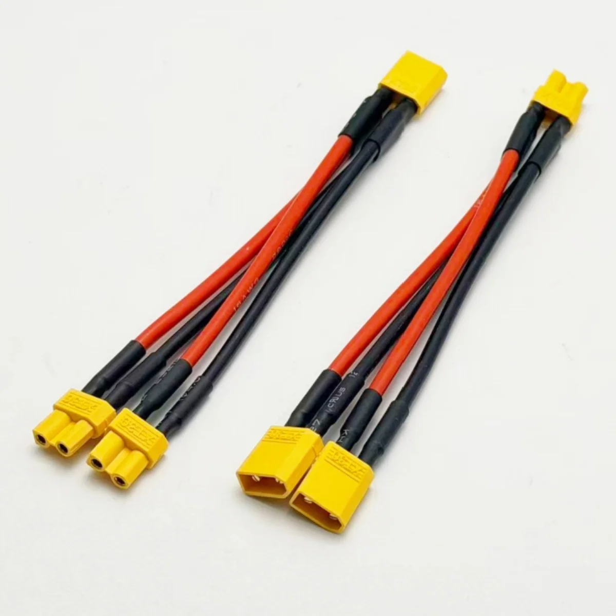 XT30 Parallel Cable Wire XT-30 Y Splitter Male/Female Silicone Wire 16AWG 10CM Charger Cable for Rc Drone Car Battery
XT30 Parallel Cable Wire XT-30 Y Splitter Male/Female Silicone Wire 16AWG 10CM Charger Cable for Rc Drone Car Battery