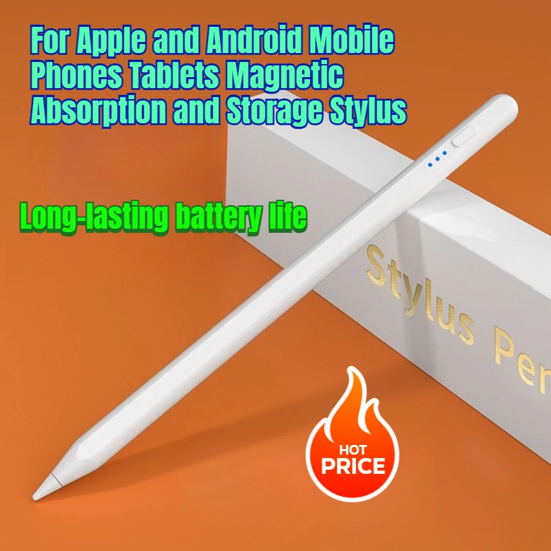 For Apple and Android Mobile Phones Tablets Magnetic Absorption and Storage Stylus
For Apple and Android Mobile Phones Tablets Magnetic Absorption and Storage Stylus