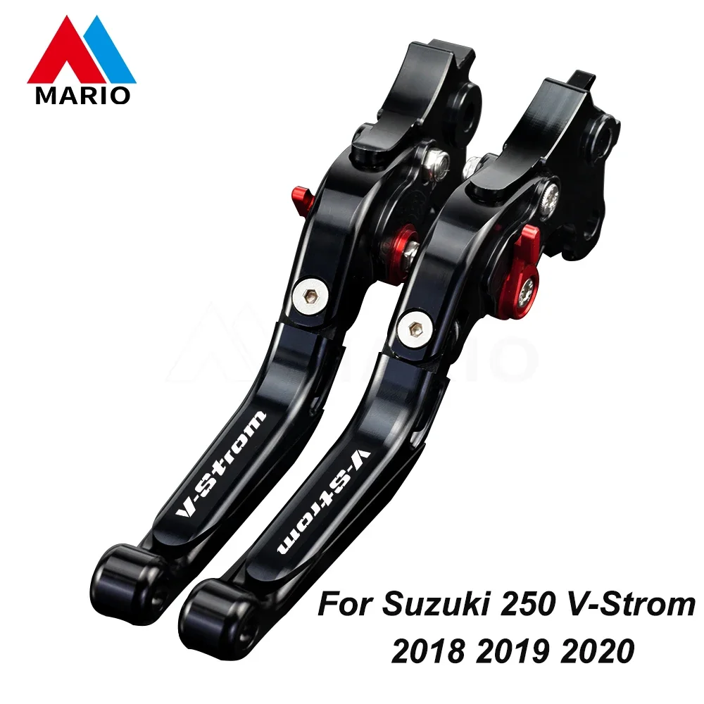 Black CNC Aluminum Motorcycle Adjustable Folding Brake Handle Clutch Lever For Suzuki 250 V-Strom V Strom Vstrom 2018 2019 2020
Black CNC Aluminum Motorcycle Adjustable Folding Brake Handle Clutch Lever For Suzuki 250 V-Strom V Strom Vstrom 2018 2019 2020