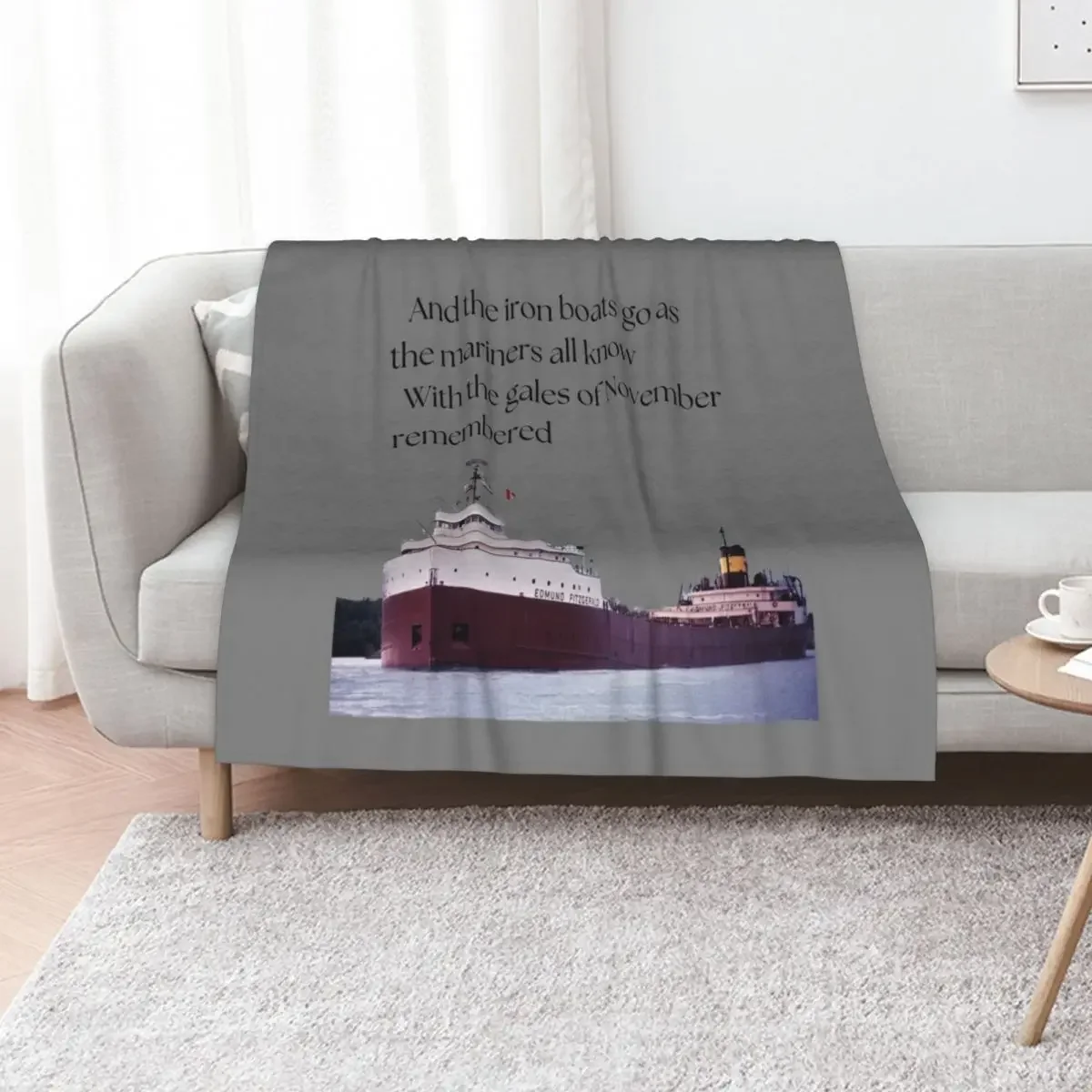 History -- Edmund Fitzgerald Throw Blanket Blankets For Baby Comforter christmas gifts for sofa Blankets
History -- Edmund Fitzgerald Throw Blanket Blankets For Baby Comforter christmas gifts for sofa Blankets
