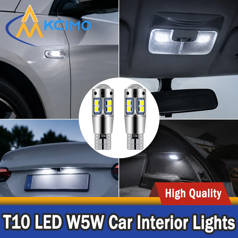 Energy Saving 12V T10 W5W 3030 SMD LED Lights CANBUS Non-error High Bright Auto Side Marker Parking Interior Lighting Bulbs
Energy Saving 12V T10 W5W 3030 SMD LED Lights CANBUS Non-error High Bright Auto Side Marker Parking Interior Lighting Bulbs