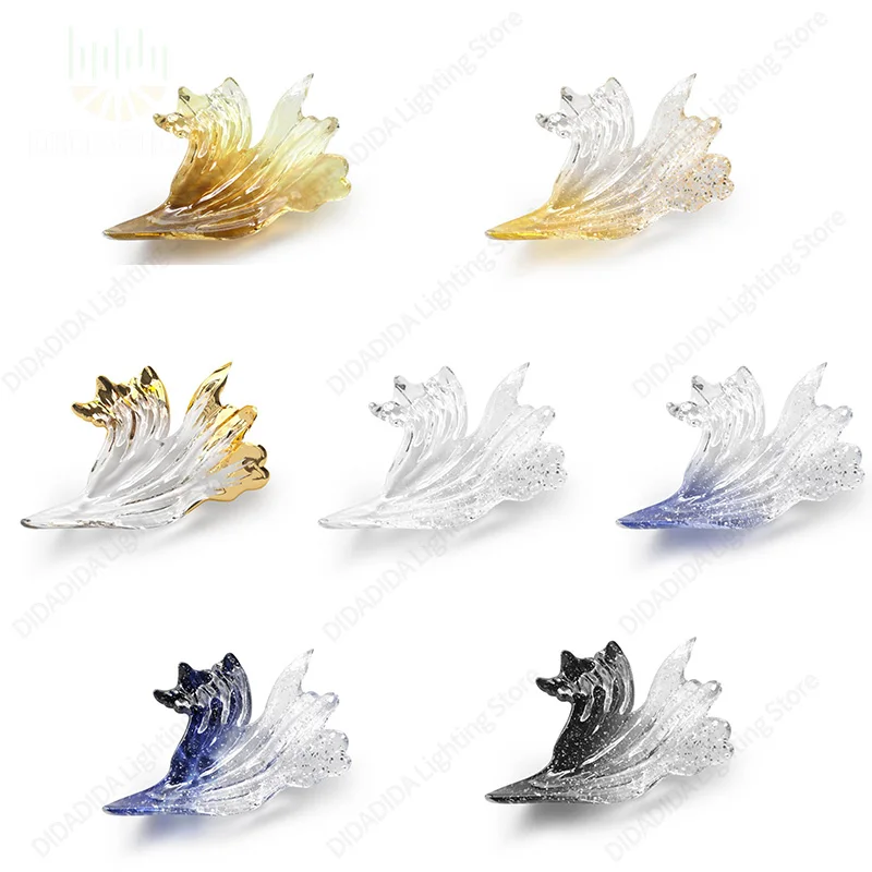 American Clear & Blue Ginkgo Leaf Lustre Chandelier, Custom Can Light Pendant Lamp for Hotel, High-End Fixture for Ceilings
American Clear & Blue Ginkgo Leaf Lustre Chandelier, Custom Can Light Pendant Lamp for Hotel, High-End Fixture for Ceilings