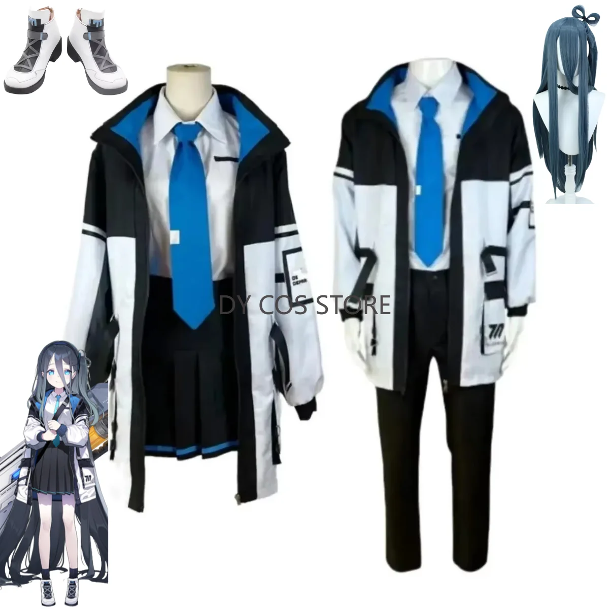 Game The Animation Blue Archive Tenndou Arisu Cosplay Costume Hooded Coat Tracksuit School Uniform Wig Shoe Man Woman Campus Set
Game The Animation Blue Archive Tenndou Arisu Cosplay Costume Hooded Coat Tracksuit School Uniform Wig Shoe Man Woman Campus Set