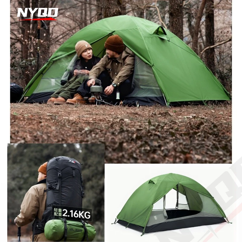 Tent Outdoor Professional Hiking Mountaineering Camping Windproof Rainproof Thickened Camping Double Folding Portable
Tent Outdoor Professional Hiking Mountaineering Camping Windproof Rainproof Thickened Camping Double Folding Portable