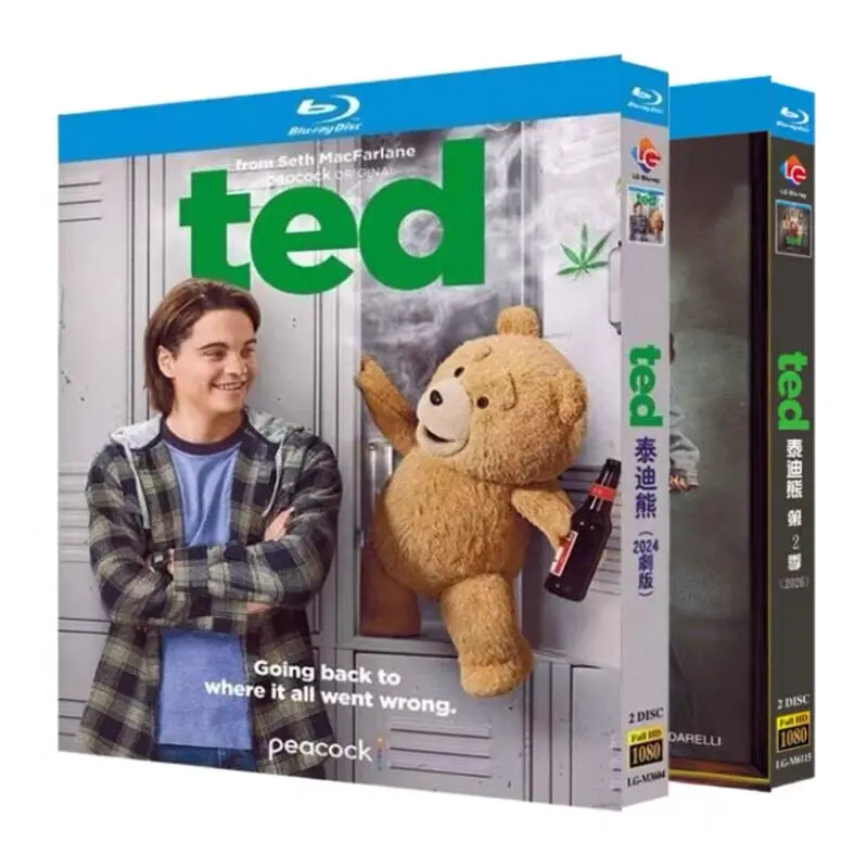 Teddy Bear Seasons 1–2 and 2 Movie Versions Blu-ray High-Definition US TV Series BD Discs Box Set
Teddy Bear Seasons 1–2 and 2 Movie Versions Blu-ray High-Definition US TV Series BD Discs Box Set