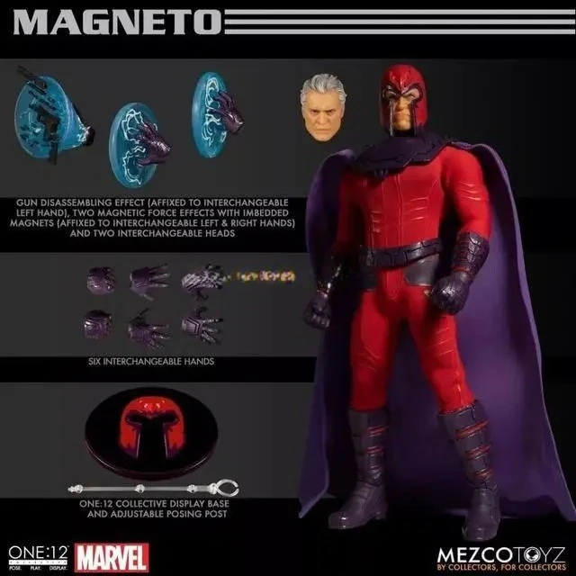 In Stock MEZCO 1/12 Super Villain X-Man Magneto Red Tight Battle Suit Limited Edition Complete Set Action Figure Collection Gift
In Stock MEZCO 1/12 Super Villain X-Man Magneto Red Tight Battle Suit Limited Edition Complete Set Action Figure Collection Gift