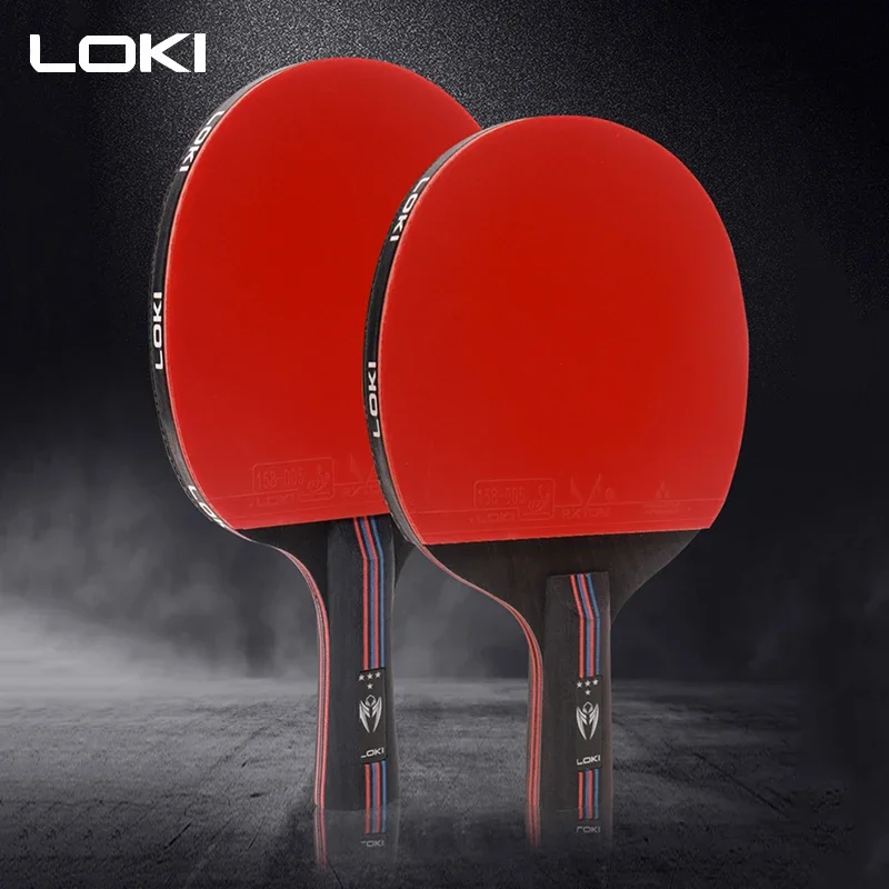 Ракетка для настольного тенниса LOKI K4 4 звезды, резиновая профессиональная ракетка для пинг-понга с 7-слойным лезвием из тополя
Ракетка для настольного тенниса LOKI K4 4 звезды, резиновая профессиональная ракетка для пинг-понга с 7-слойным лезвием из тополя