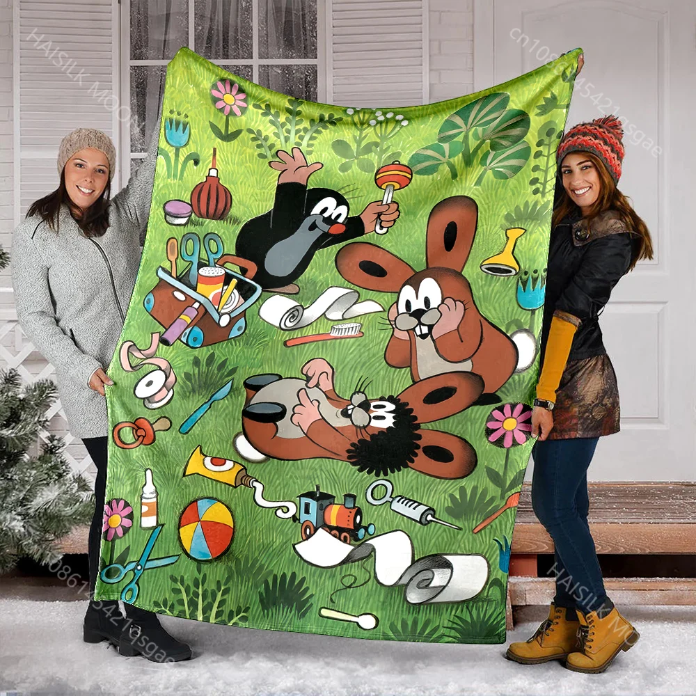Classic Cartoon Little Mole Print Blanket Warm Soft and Comfortable Home Travel Blanket Sofa Bedding Camping RV Blanket for Gift
Classic Cartoon Little Mole Print Blanket Warm Soft and Comfortable Home Travel Blanket Sofa Bedding Camping RV Blanket for Gift