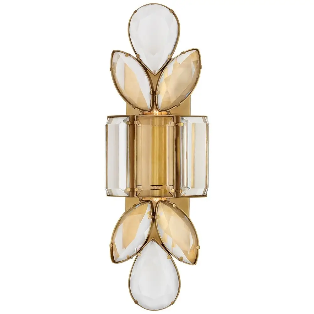 Modern Stairwell Brass Crystal Wall Lamp Bedroom Hotel Bedside Bathroom Vanity Decorative Glass Leaf Wall Sconce
Modern Stairwell Brass Crystal Wall Lamp Bedroom Hotel Bedside Bathroom Vanity Decorative Glass Leaf Wall Sconce