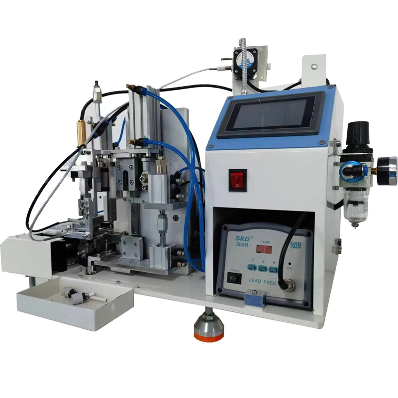 Smd Component Soldering Machine Usb Cable Stripping Cutting Machine Semi Automatic Soldering Machine
Smd Component Soldering Machine Usb Cable Stripping Cutting Machine Semi Automatic Soldering Machine