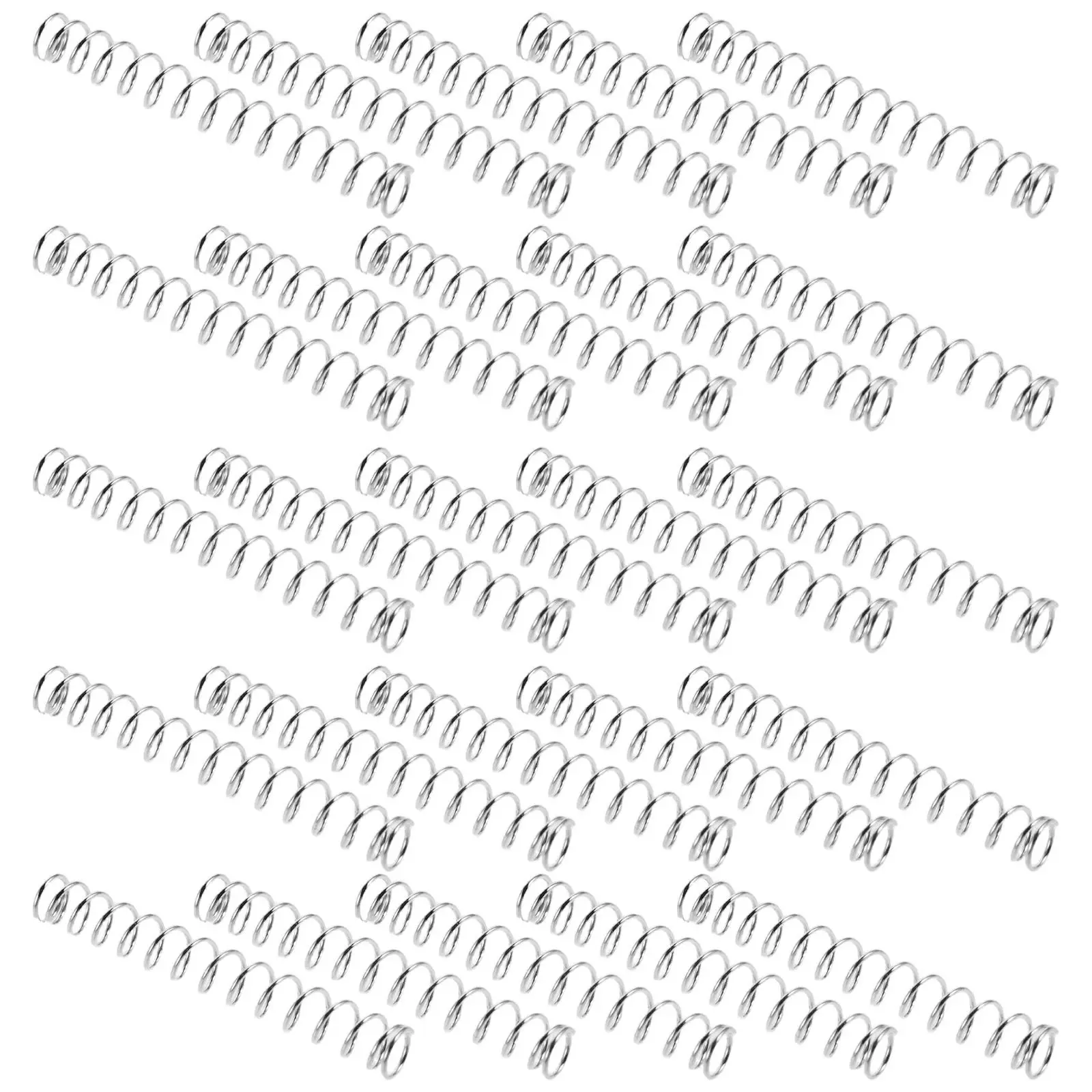 100Pcs Small Compression Springs Stainless Steel Ballpoint Pen Spring Replacement 0.4mm X 4Mm X 30Mm Universal Gel Pen Press
100Pcs Small Compression Springs Stainless Steel Ballpoint Pen Spring Replacement 0.4mm X 4Mm X 30Mm Universal Gel Pen Press