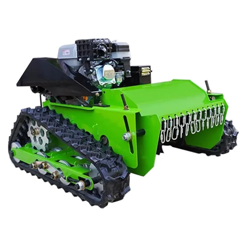 Robot tosaerba per agricoltura, tagliaerba, decespugliatore cingolato, telecomando elettrico, approvato CE
Robot tosaerba per agricoltura, tagliaerba, decespugliatore cingolato, telecomando elettrico, approvato CE