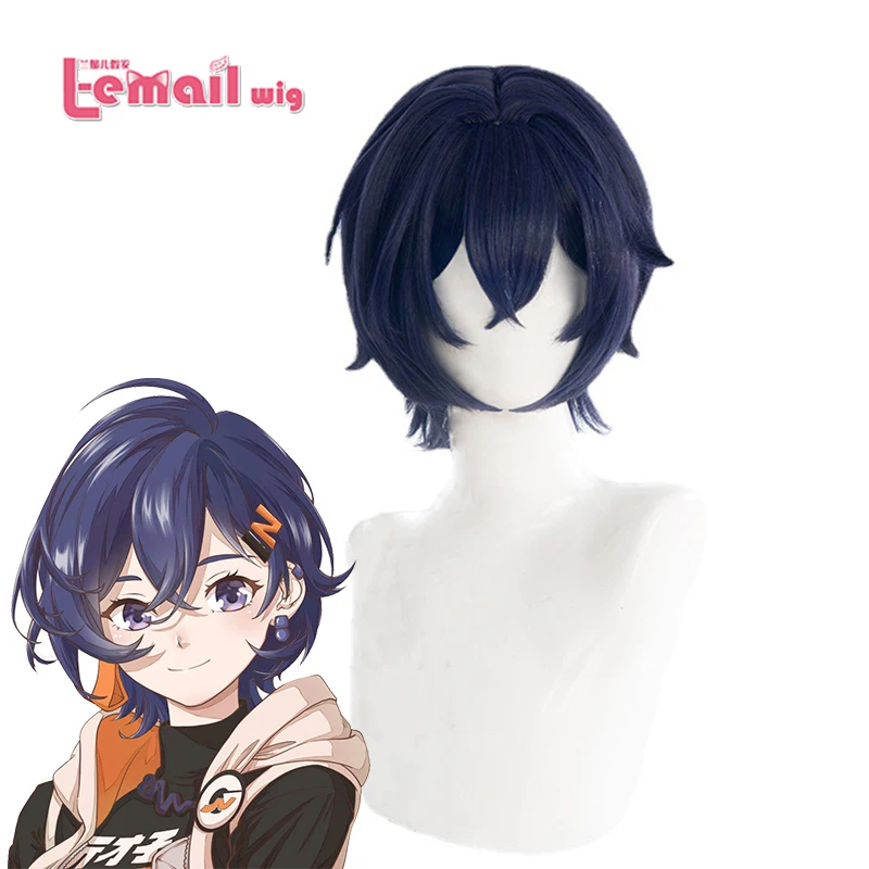 L-email wig Synthetic Hair Game Zenless Zone Zero Belle Cosplay Wigs Random Play Women 30cm Dark Blue Wig Heat Resistant Wig
L-email wig Synthetic Hair Game Zenless Zone Zero Belle Cosplay Wigs Random Play Women 30cm Dark Blue Wig Heat Resistant Wig